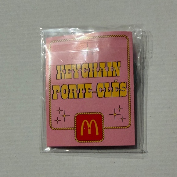 Pink Cowboy Boot Keychain - Picture 2 of 2